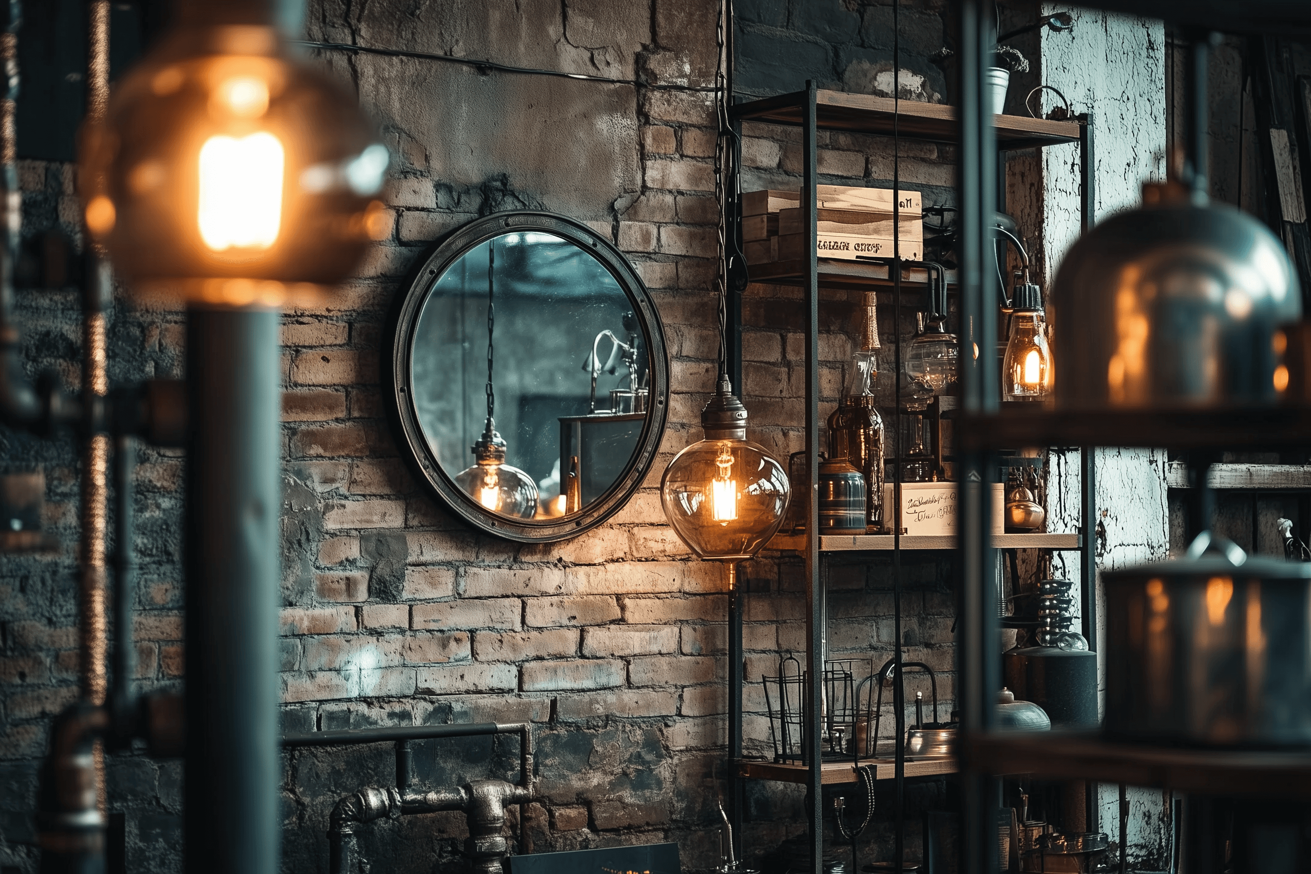Industrial Décor – Vintage Factory Style Lighting & Accents – Vintage Shopper