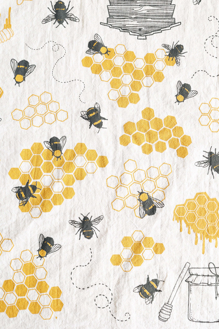 Vintage Bee Tea Towel