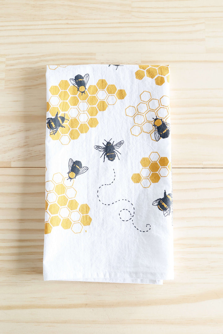 Vintage Bee Tea Towel