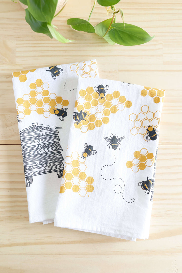 Vintage Bee Tea Towel