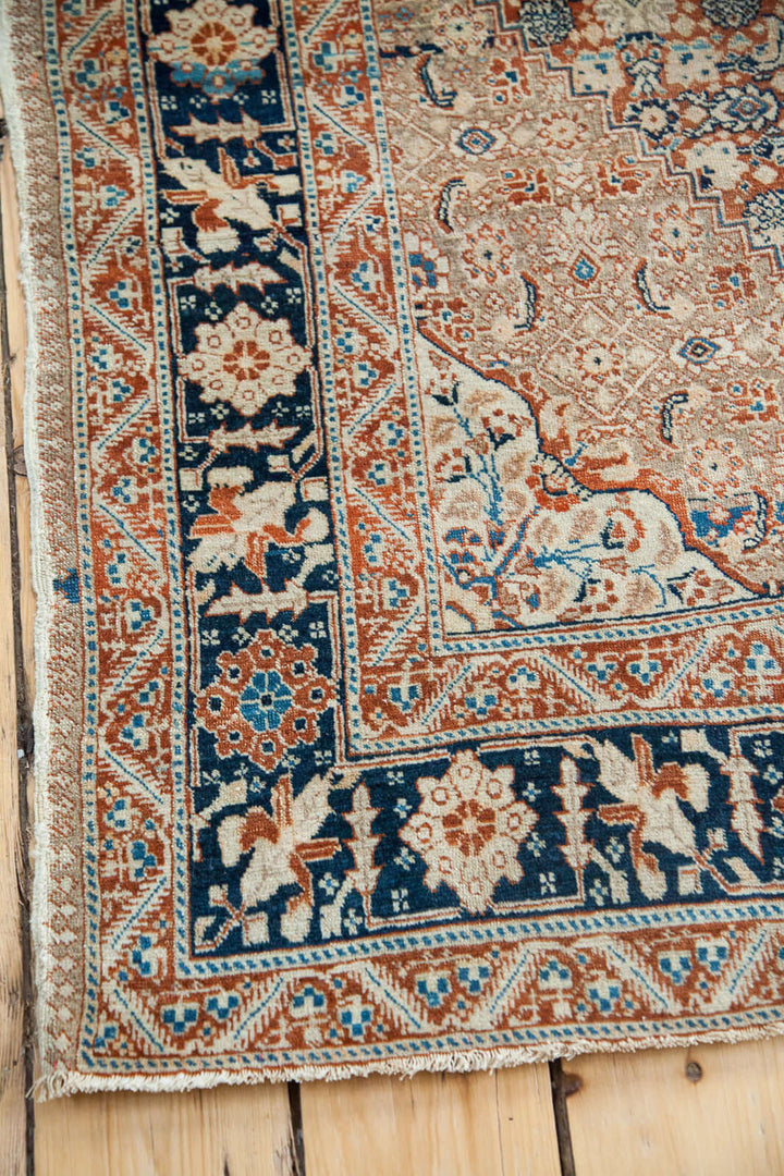 1910s Antique Persian Tabriz Area Rug