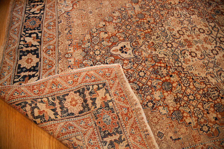 1910s Antique Persian Tabriz Area Rug
