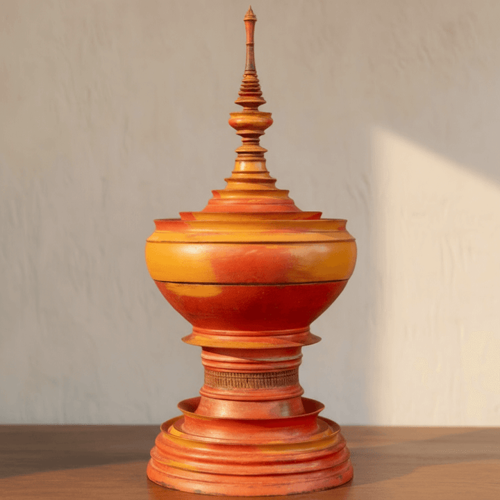 Antique Shan-Style Burmese Temple Vessel