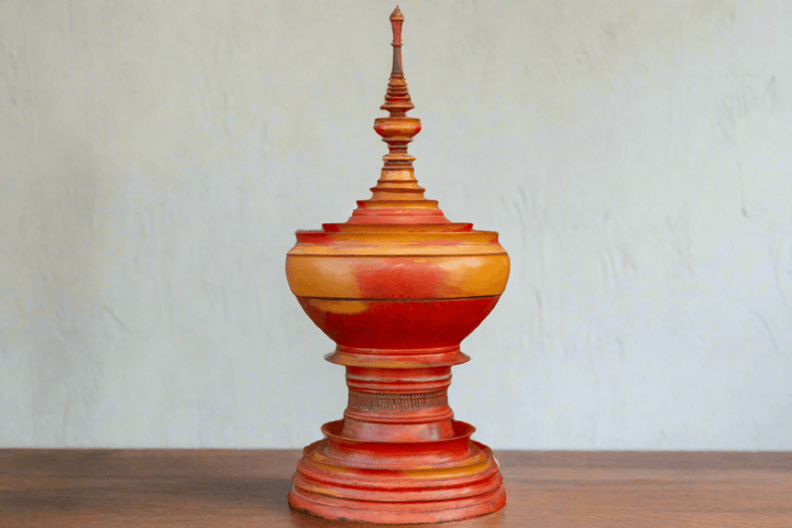 Antique Shan-Style Burmese Temple Vessel