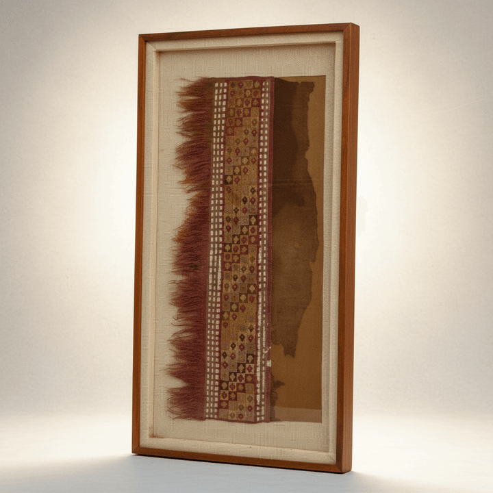 Ancient Andean Textile Fragment from Peru