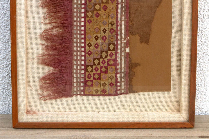 Ancient Andean Textile Fragment from Peru