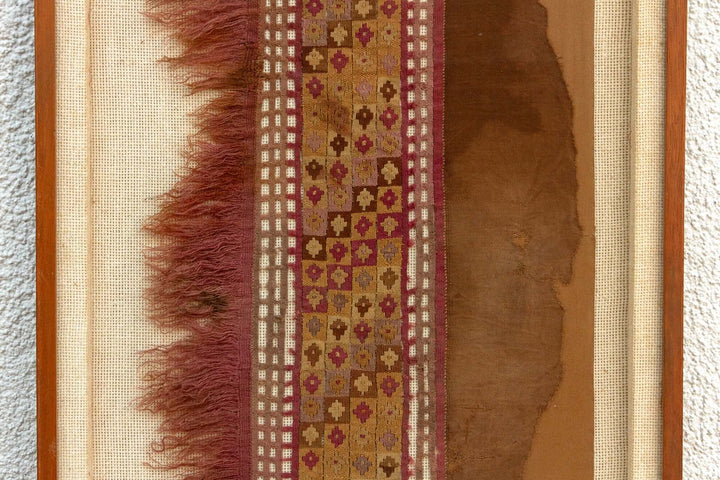 Ancient Andean Textile Fragment from Peru