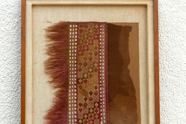 Ancient Andean Textile Fragment from Peru