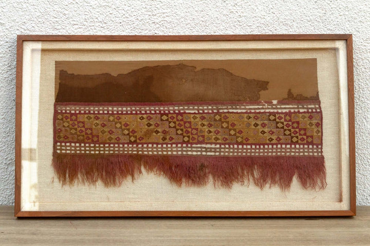 Ancient Andean Textile Fragment from Peru