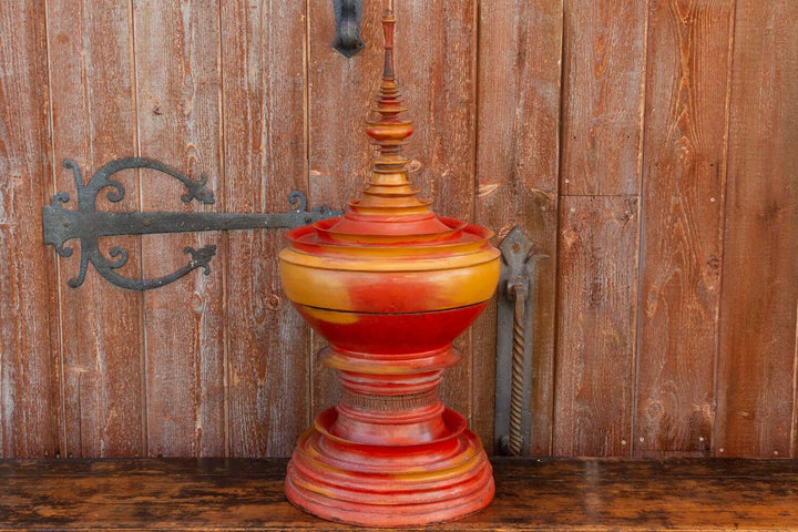 Antique Shan-Style Burmese Temple Vessel