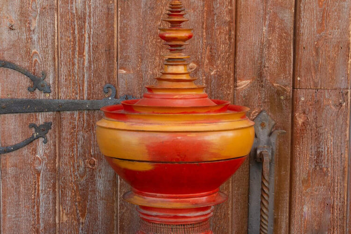 Antique Shan-Style Burmese Temple Vessel