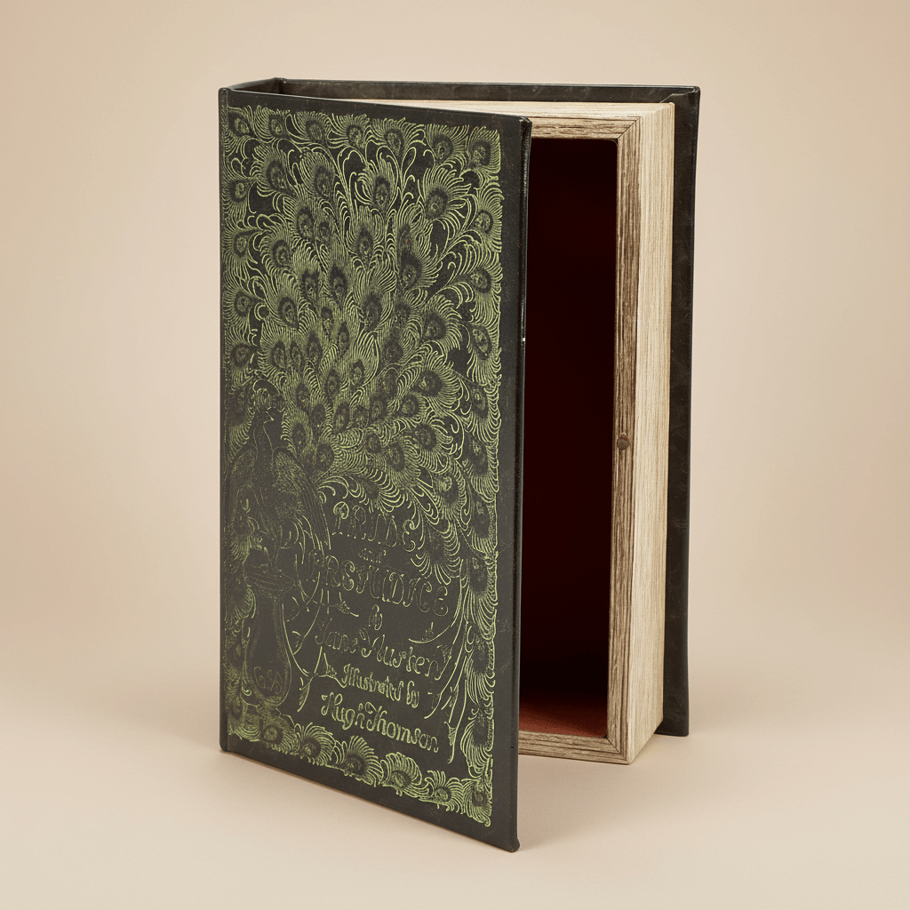 Pride and Prejudice Faux Leather Storage Book Box – Vintage Shopper