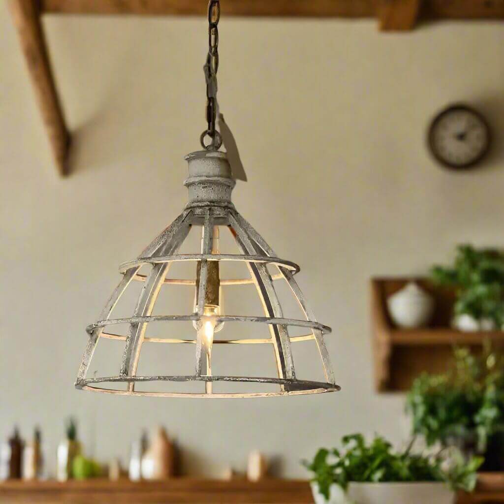 Vintage cage pendant light 2025