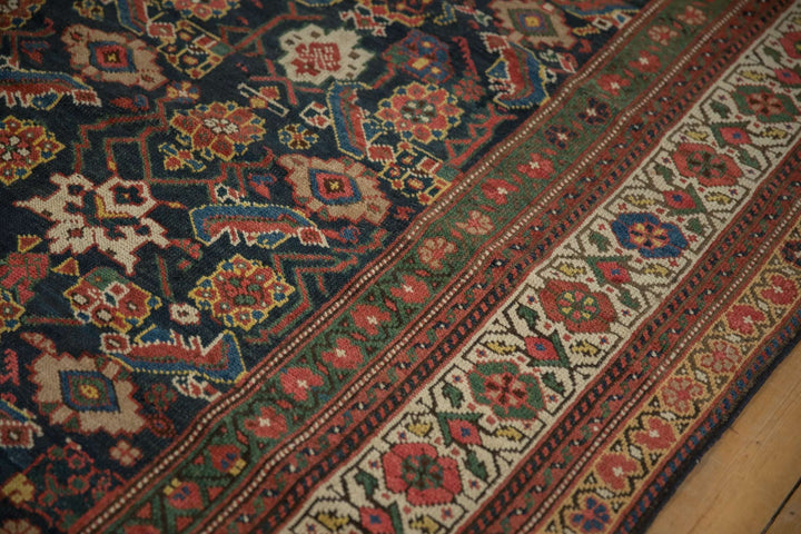 1910s Antique Persian Mahal Carpet with Herati Field Design