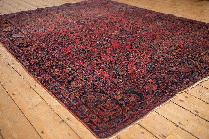 Hand-Knotted 1910s Persian Sarouk Rug