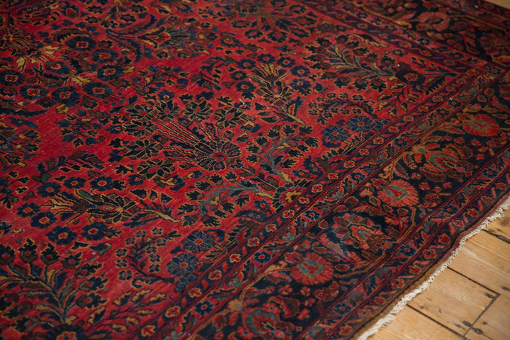 Hand-Knotted 1910s Persian Sarouk Rug