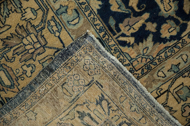 1940s Vintage Persian Lilihan Carpet with Tea Washed Finish