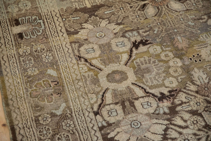 1950s Vintage Persian Bibikabad Carpet with Floral Trellis Design