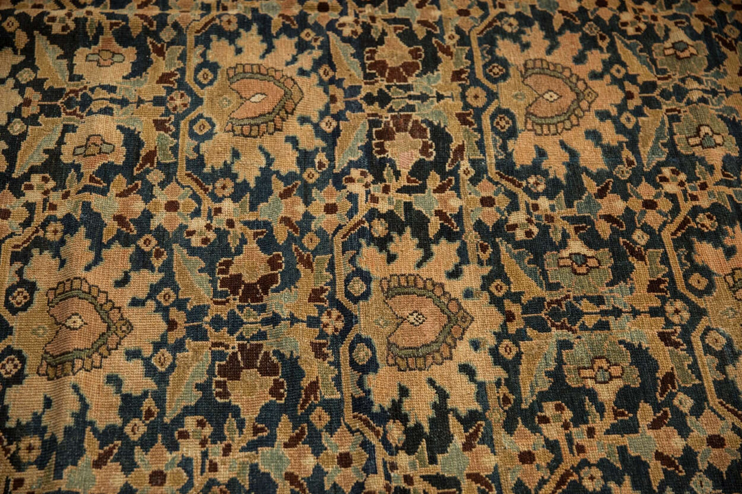 1920s Antique Persian Malayer Carpet with Palmette Lattice