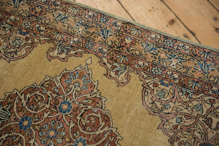 1930s Vintage Tea Washed Kerman Rug Runner