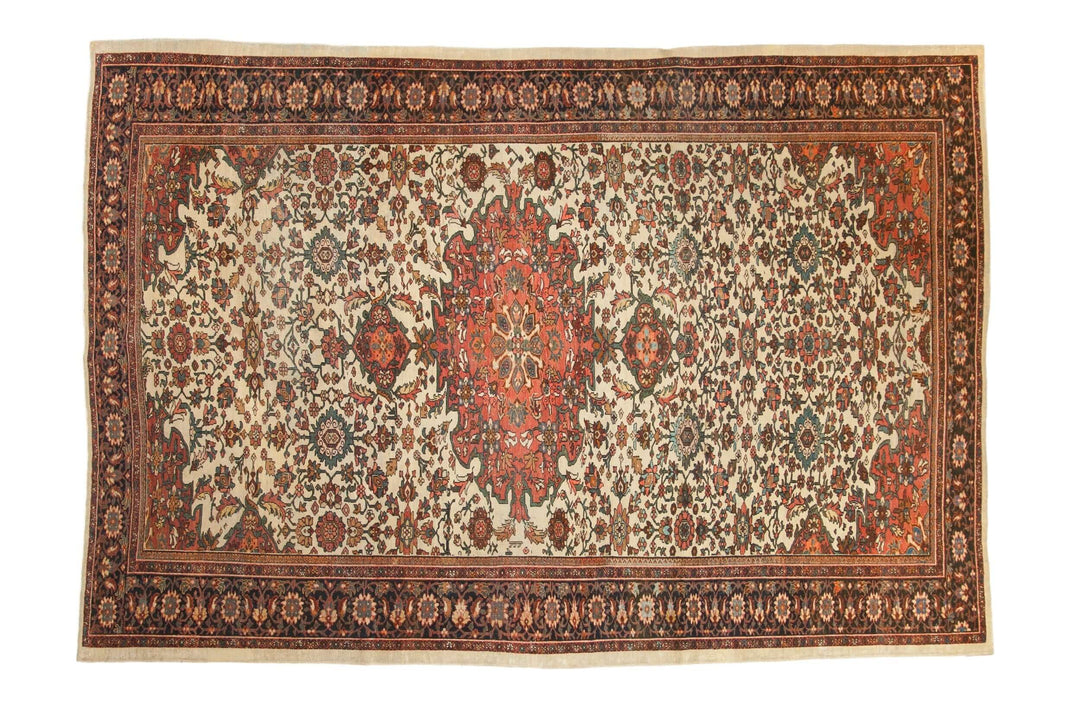 Antique Persian Farahan Sarouk Rug