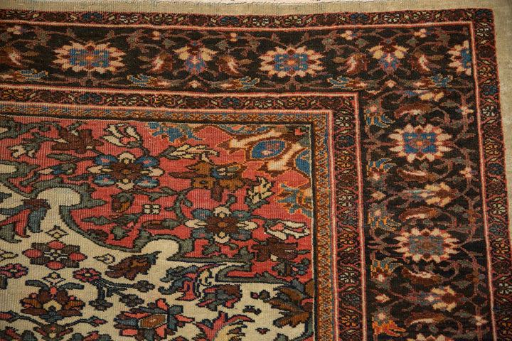 Antique Persian Farahan Sarouk Rug