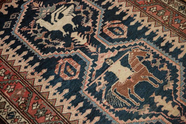 1920s Antique Persian Malayer Rug Runner