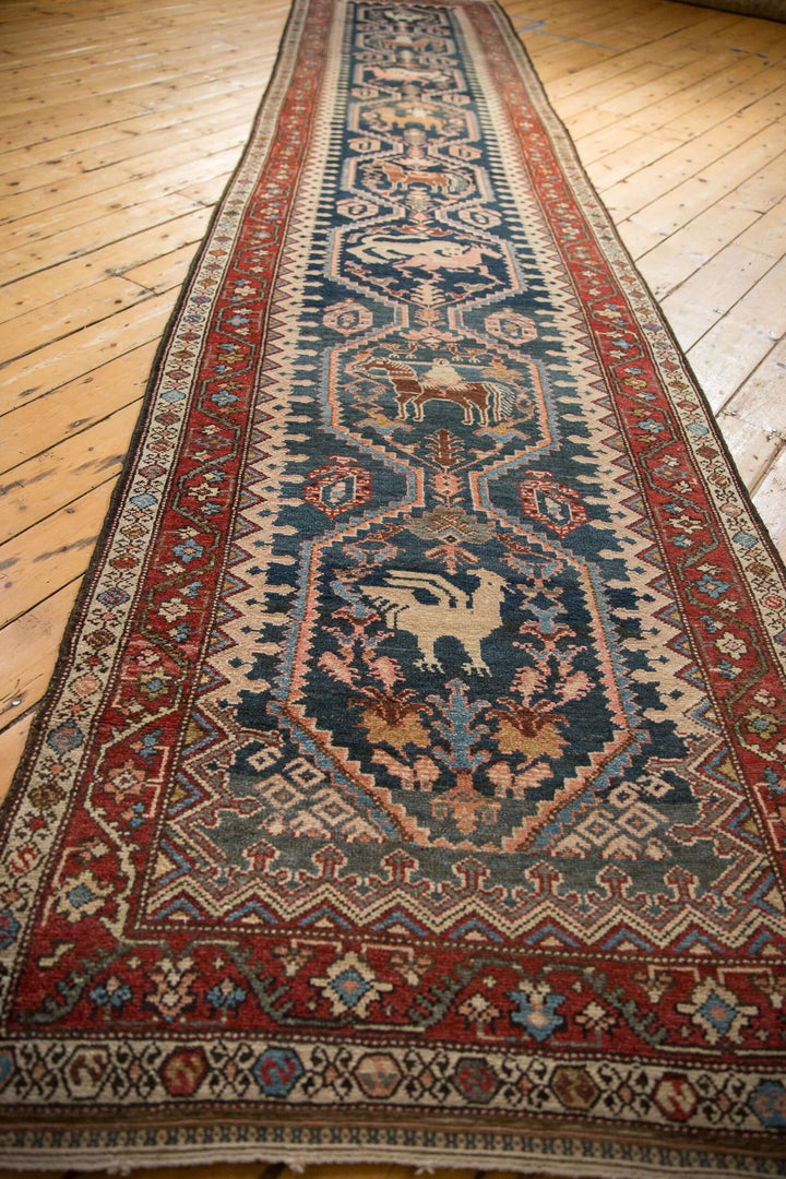 1920s Antique Persian Malayer Rug Runner