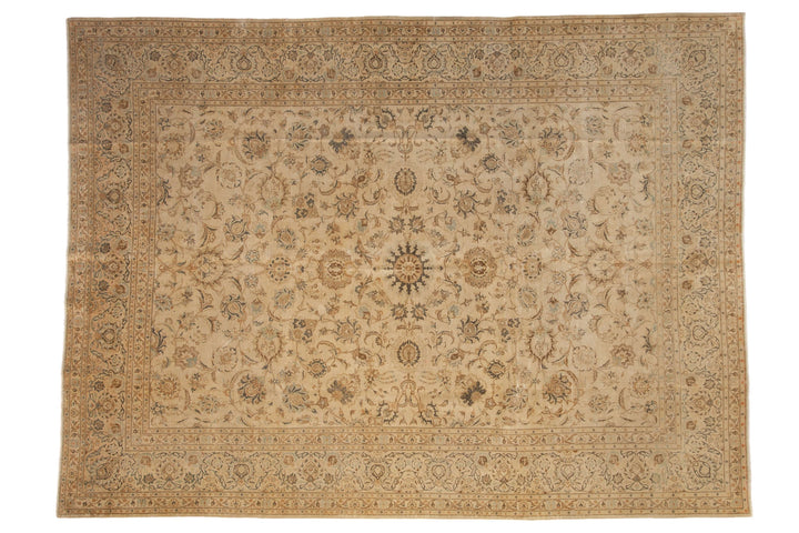 Hand-Knotted 1950s Persian Kashan Carpet