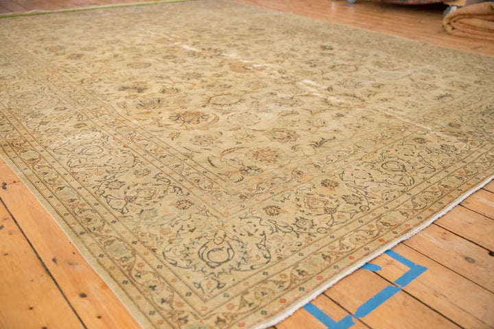 Hand-Knotted 1950s Persian Kashan Carpet
