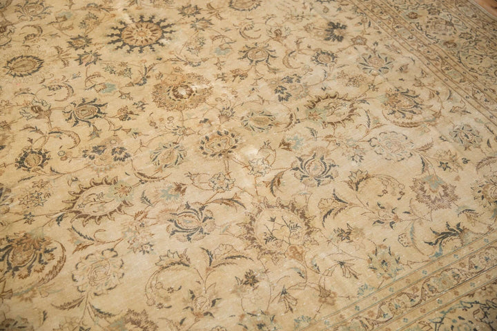 Hand-Knotted 1950s Persian Kashan Carpet