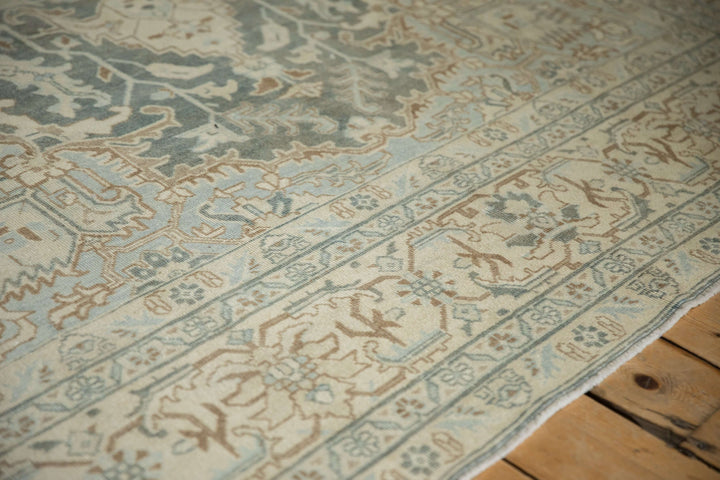 1950s Vintage Persian Tabriz Rug with Oversized Medallion