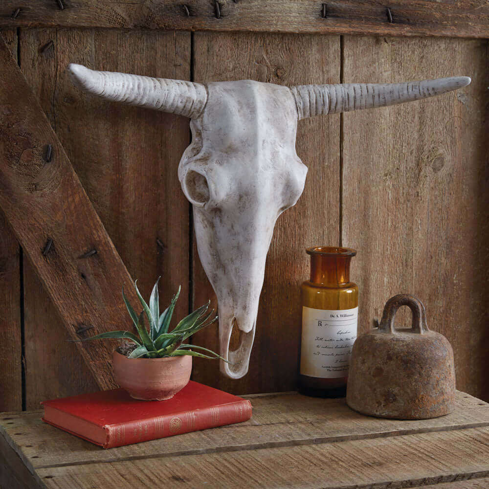 Faux Longhorn Cow Skull Western Decor – Vintage Shopper