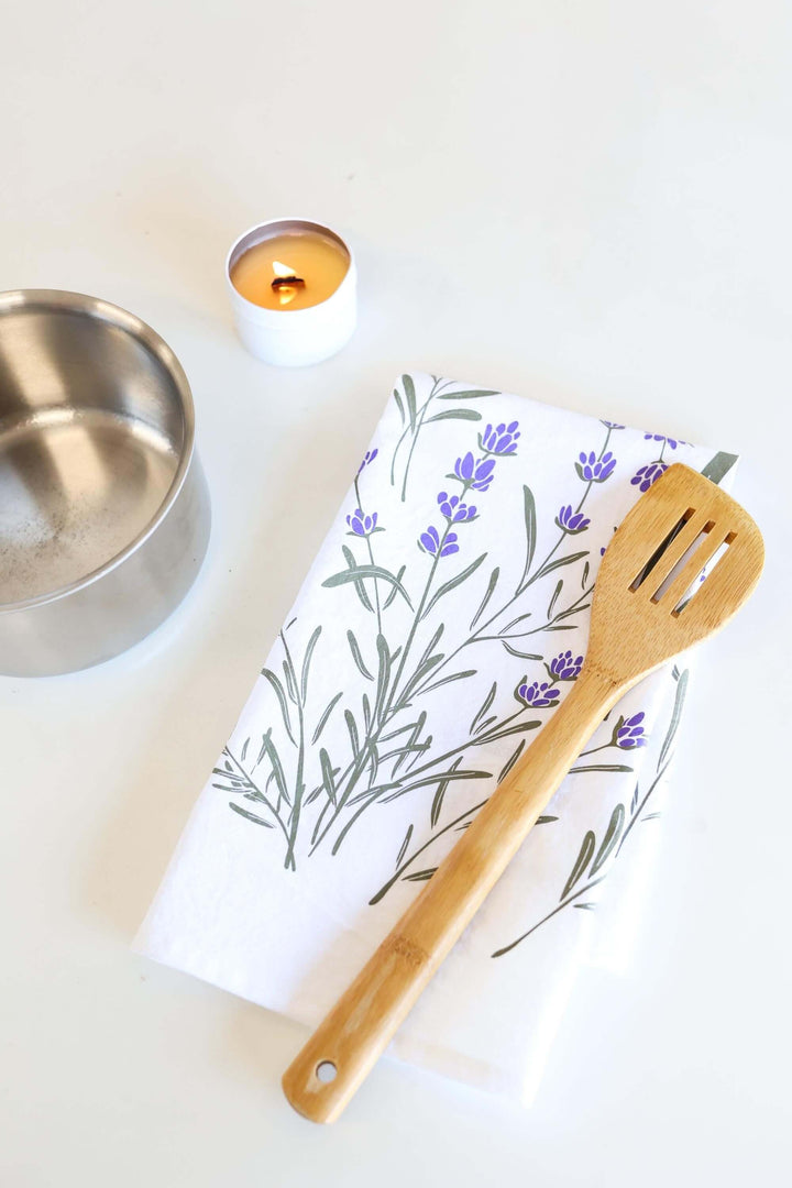 Vintage Lavender Tea Towel