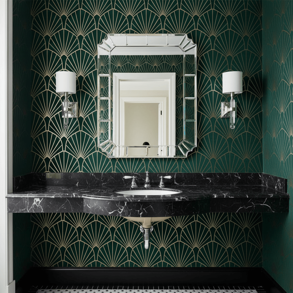 Crystal Wall Sconce with Polished Nickel Trim and Linen Shade