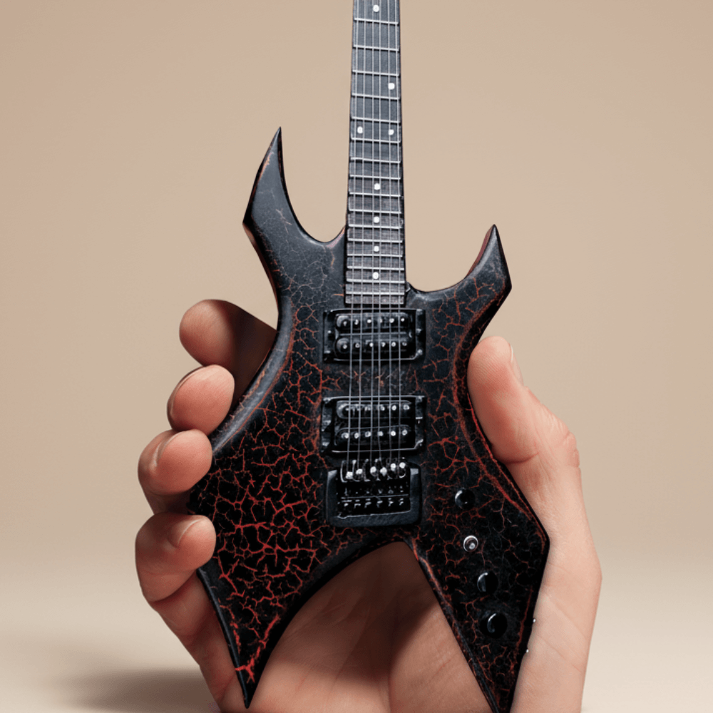 Stranger Things Eddie's B.C. Rich Warlock Mini Guitar – Vintage