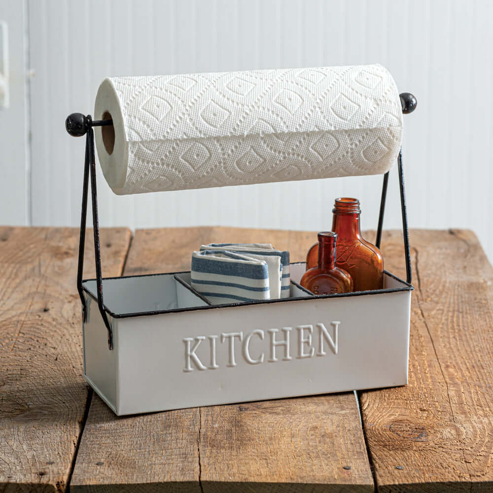 Vintage Kitchen Paper Towel Roll Caddy – Vintage Shopper