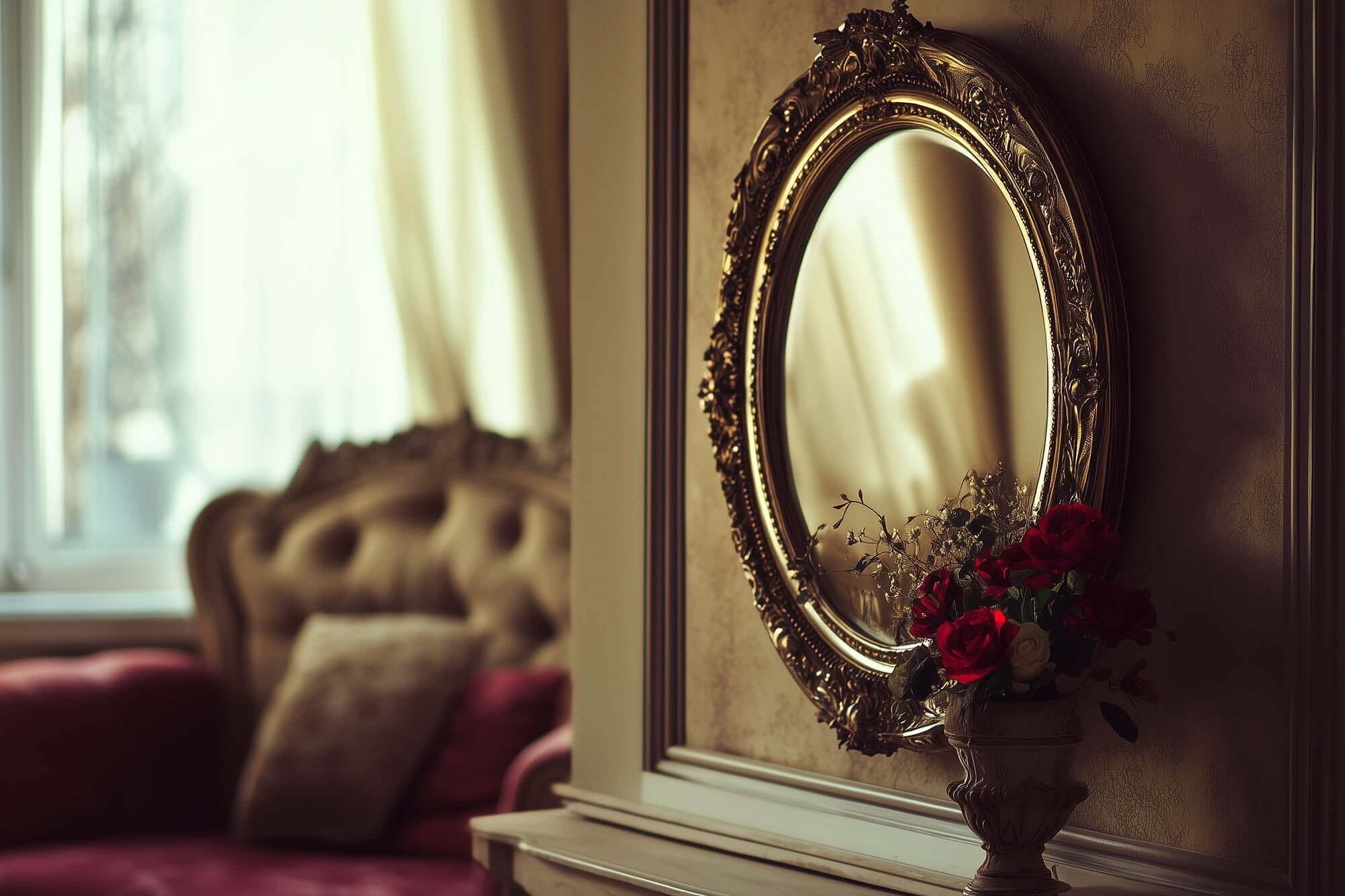 Reflecting Charm: How to Decorate with Vintage Mirrors