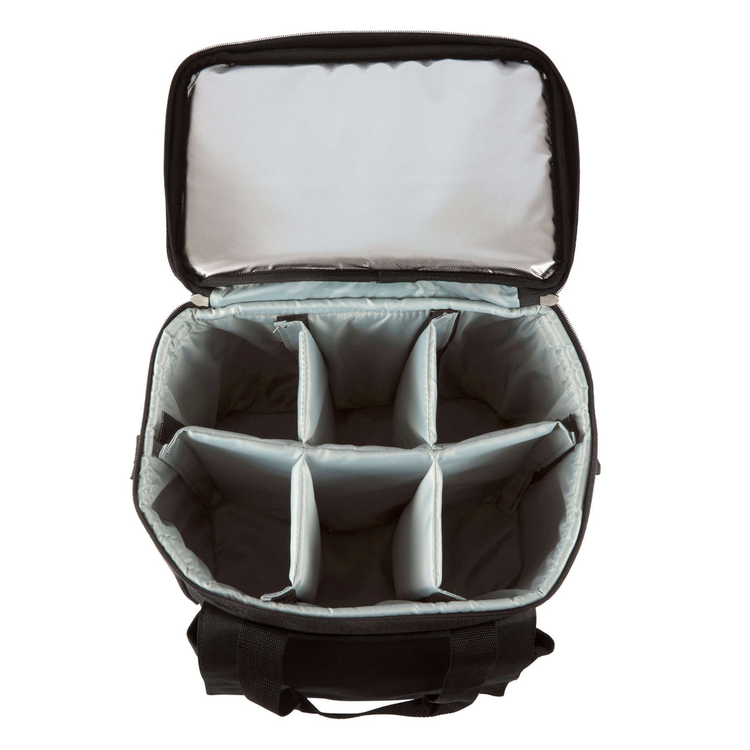 Cellar 6-Bottle Wine Carrier & Cooler Tote with Trolley