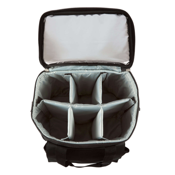 Cellar 6-Bottle Wine Carrier & Cooler Tote with Trolley
