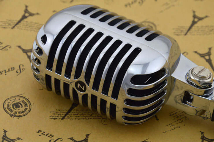 Z6 Retro Grille Karaoke Microphone