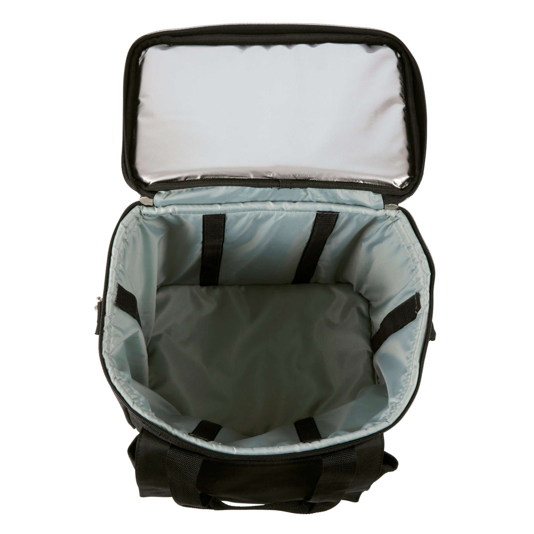 Cellar 6-Bottle Wine Carrier & Cooler Tote with Trolley