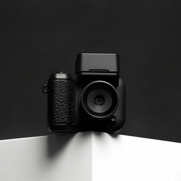 Retro Mini Digital Keychain Camera