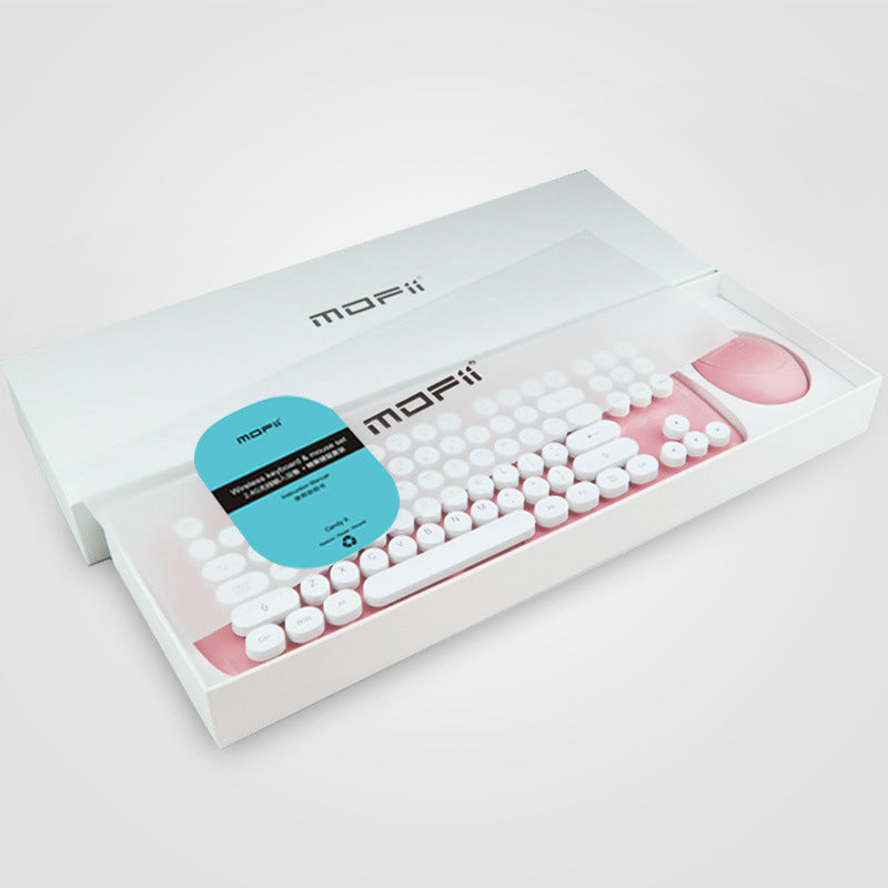 MOFii Round-Key Wireless Keyboard & Mouse Set
