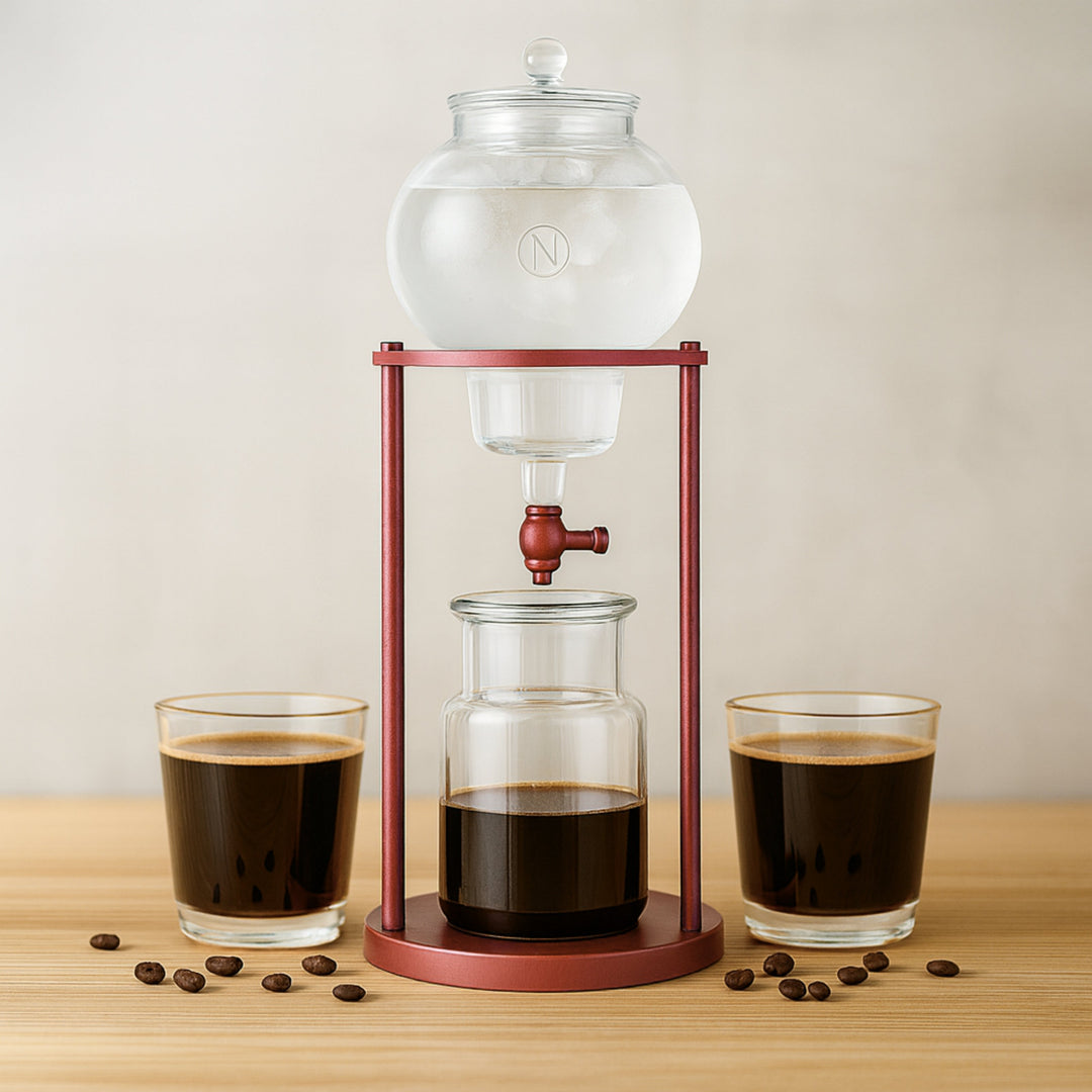 Nispira Modern Ice Cold Brew Dripping Coffee Maker Tower,  600 ml (BD-6)