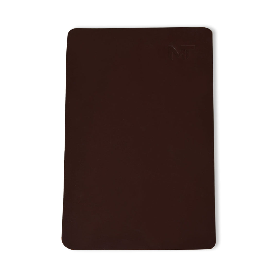 Espresso Buffalo Leather Desk Mat & Mouse Pad