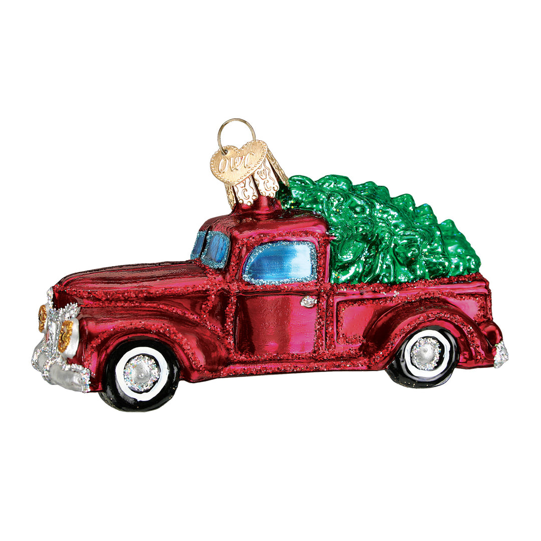 Old Truck With Tree
