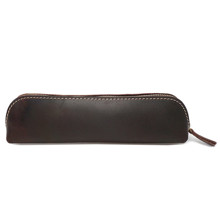 Handmade Full-Grain Leather Pencil Case
