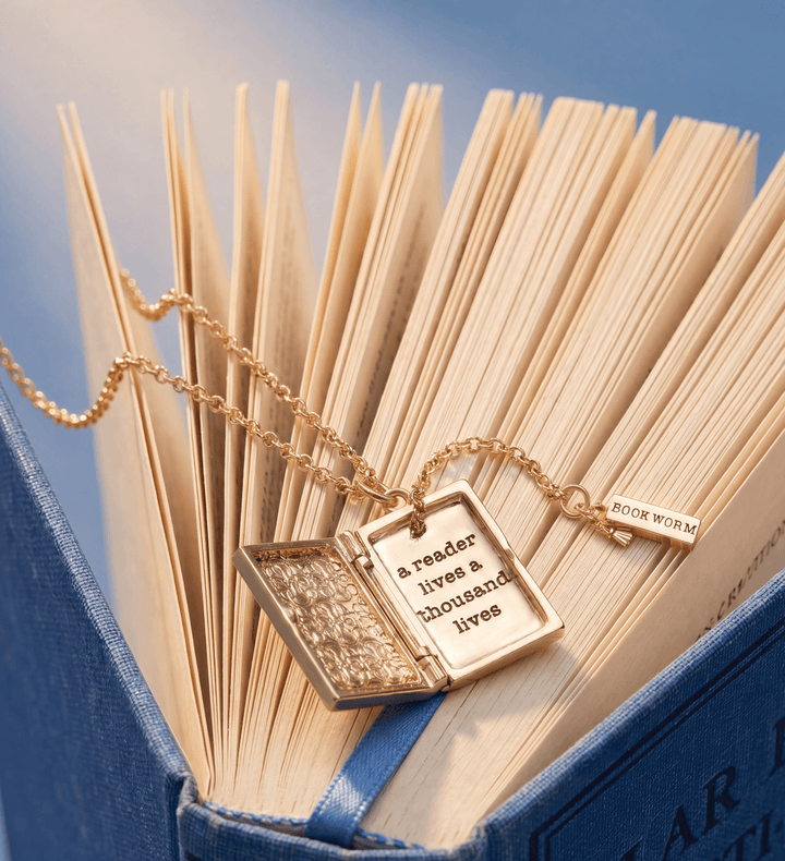 Once Upon a Time Book Locket Necklace