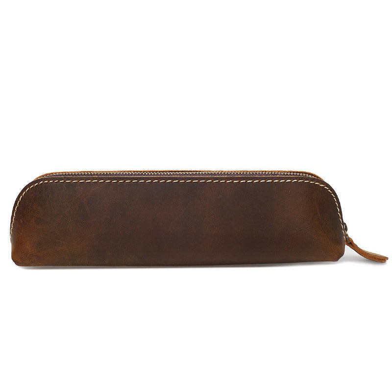 Handmade Full-Grain Leather Pencil Case